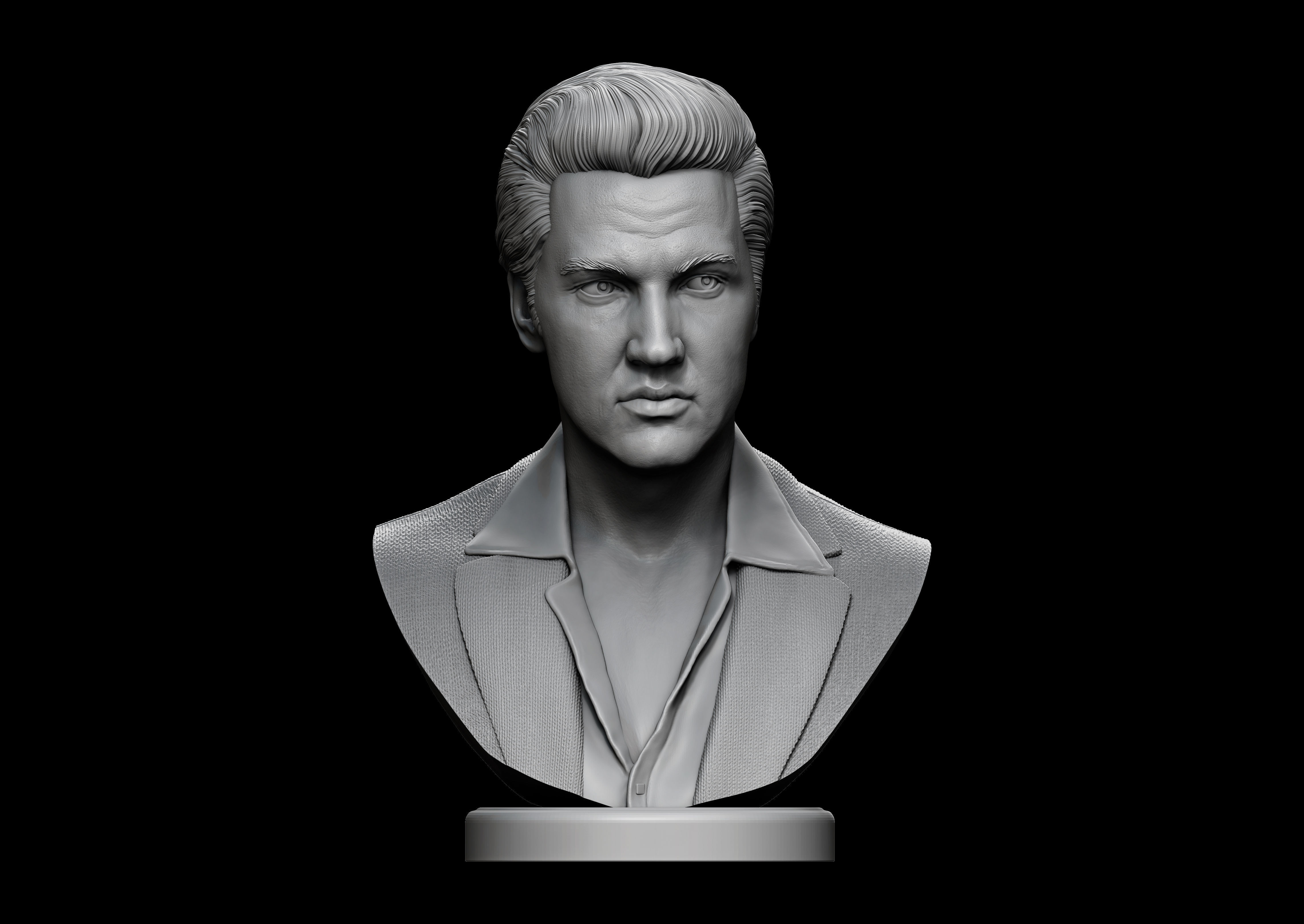 Elvis Presley 3D print model_5