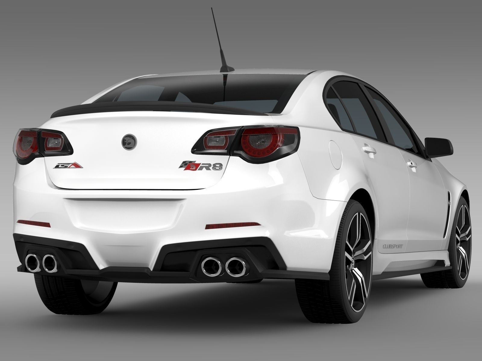 HSV Clubsport R8 Gen F2 2017 3D model_9