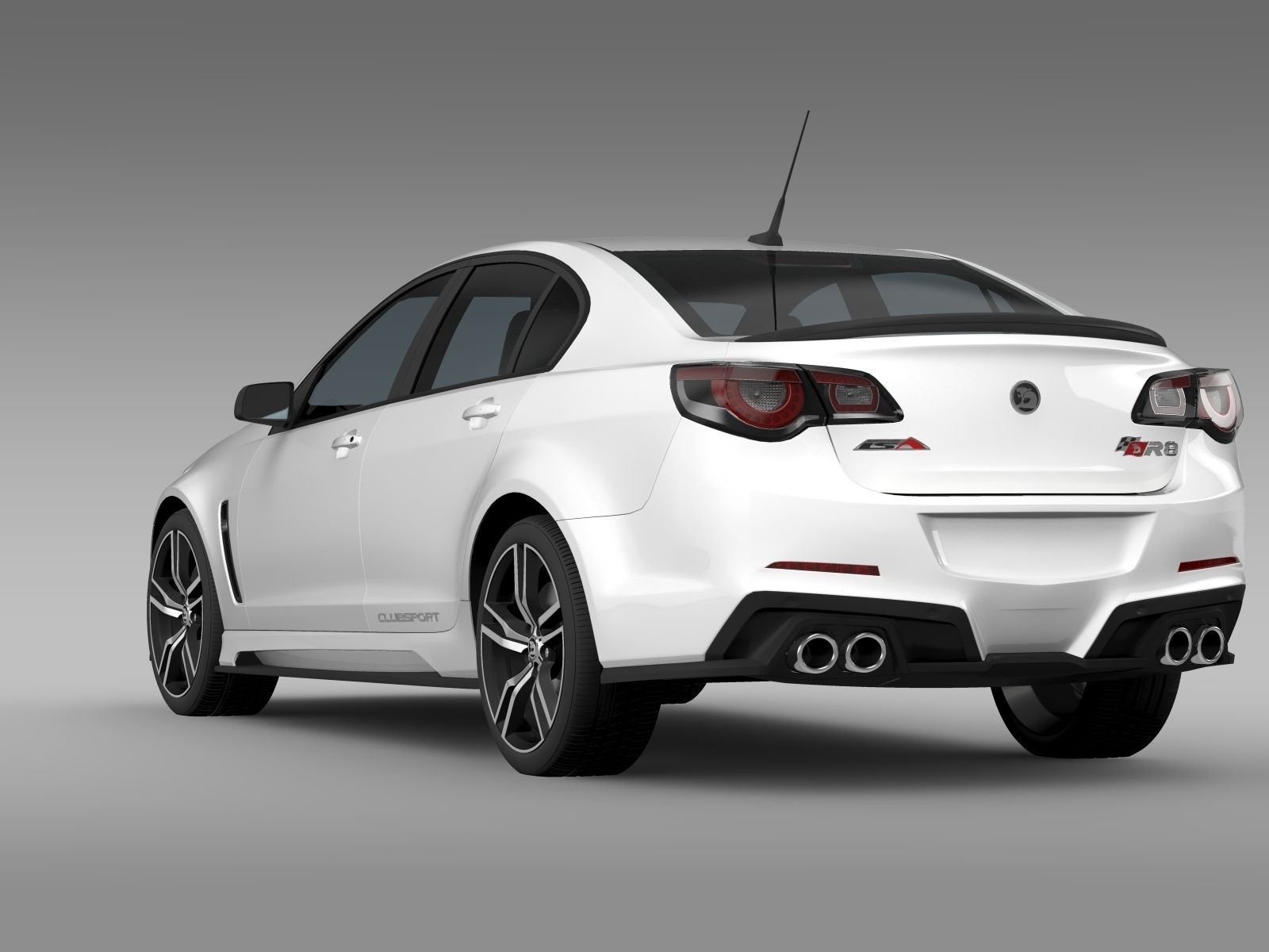 HSV Clubsport R8 Gen F2 2017 3D model_11