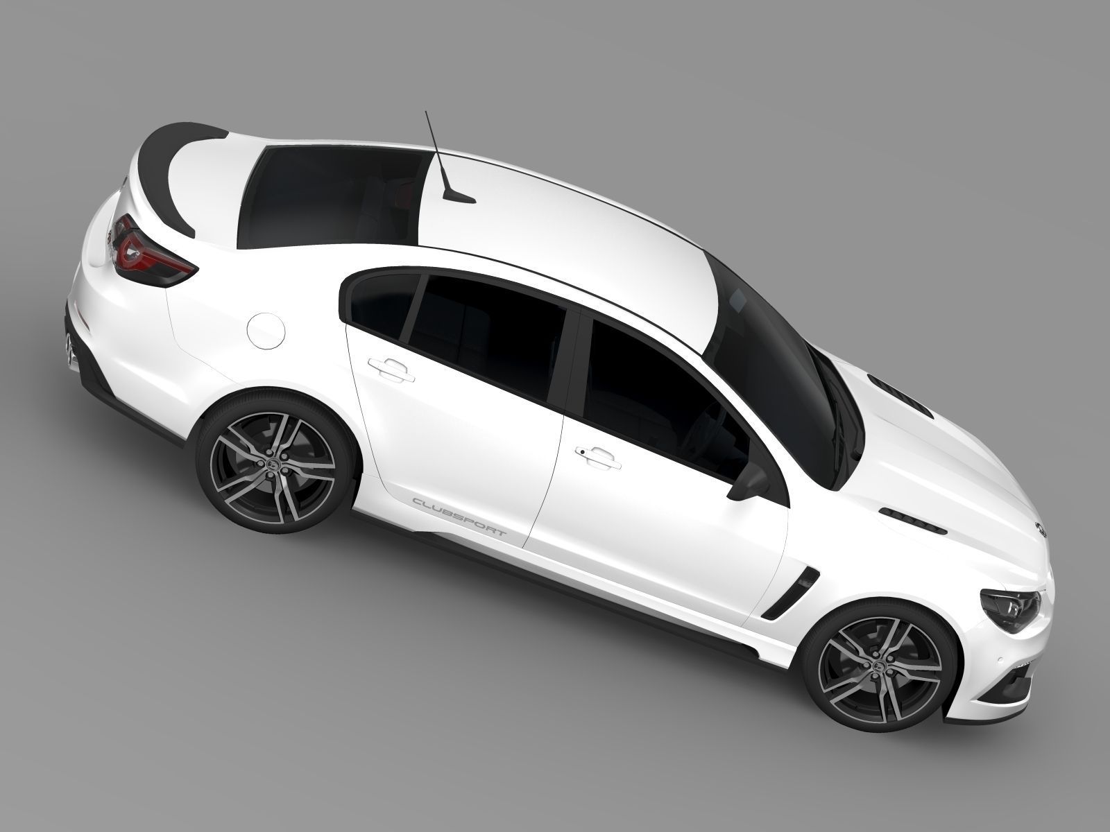 HSV Clubsport R8 Gen F2 2017 3D model_7