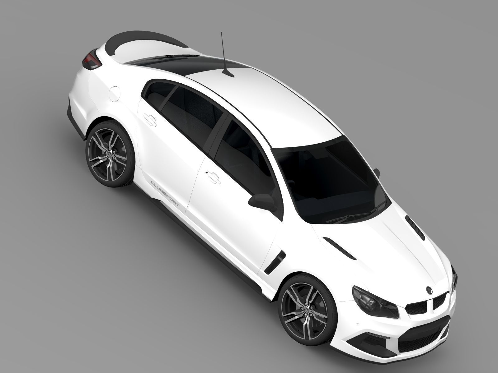 HSV Clubsport R8 Gen F2 2017 3D model_6