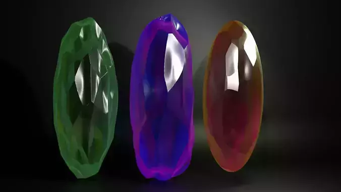 Crystal 3 3D models
