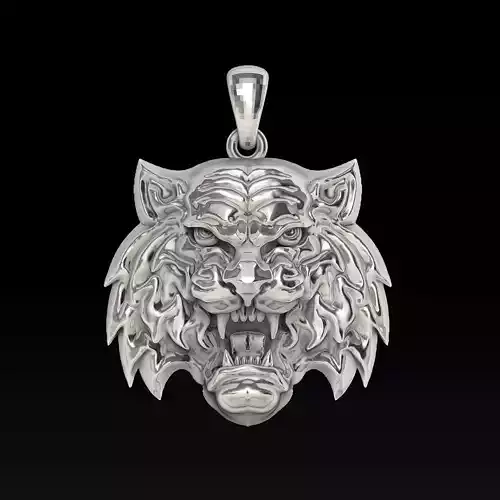 Tiger pendant model
