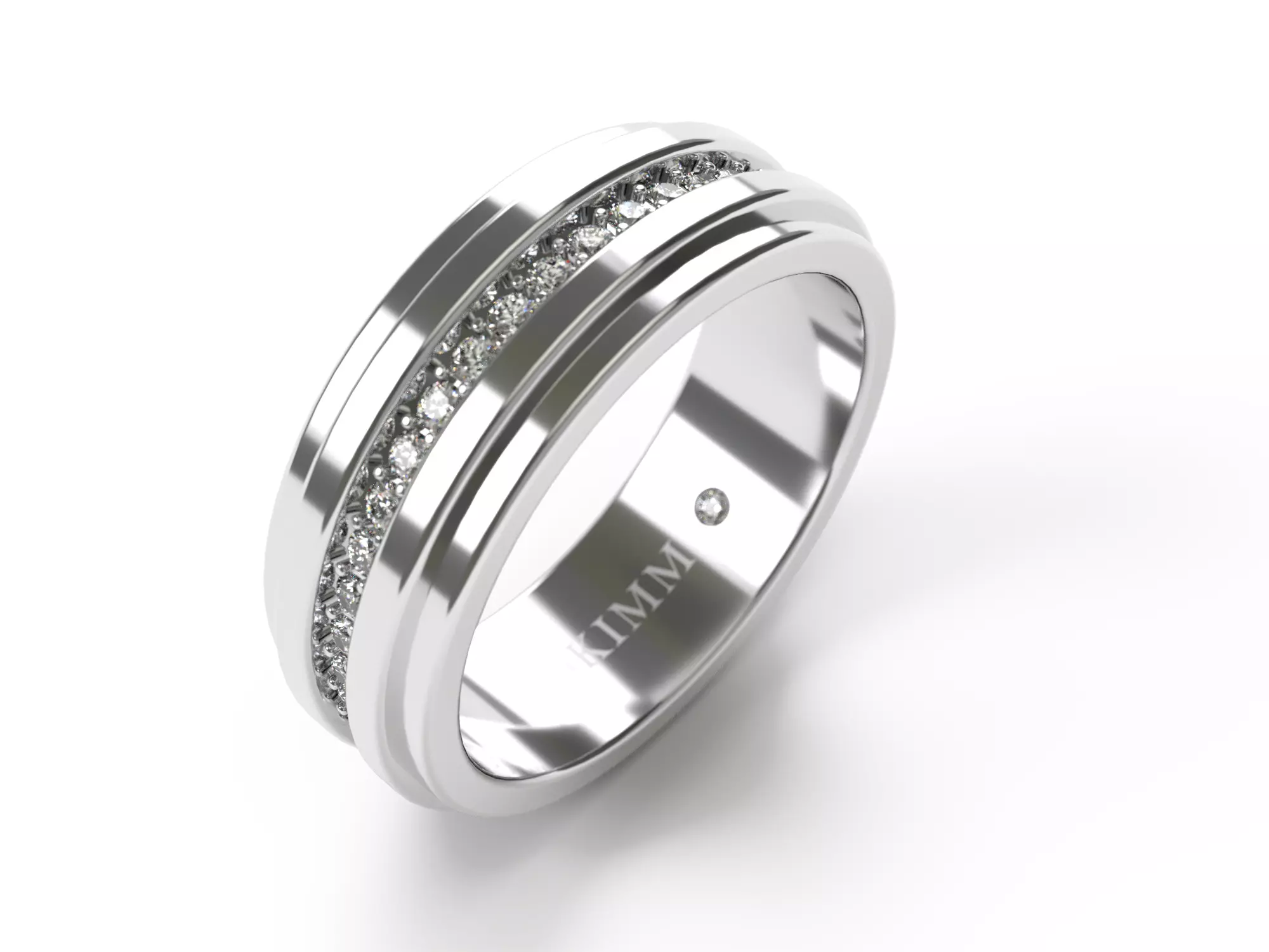 Ring 0137 Woman all sizes 3D print model_0