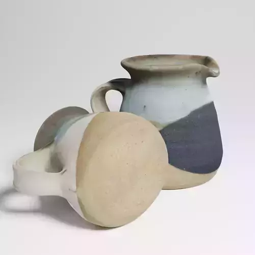 Vintage Ceramic Milk Jug 3d scan 3D model