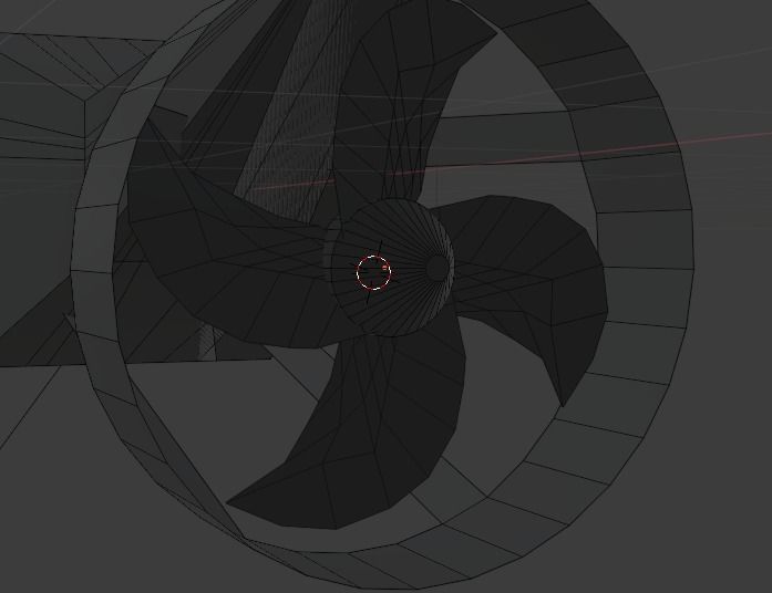 submarin propeller 3D model_5