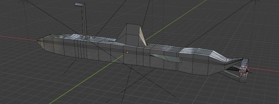 submarin propeller 3D model_4