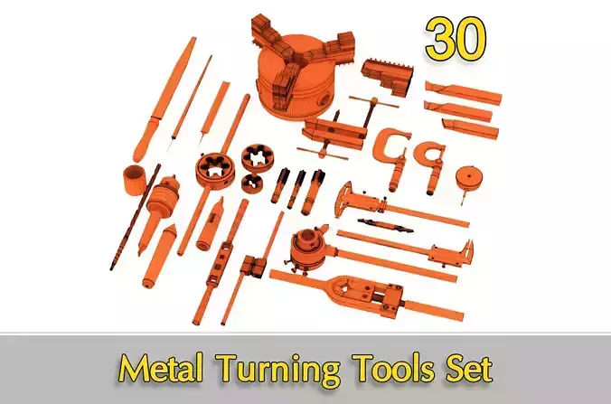 Metal Turning Tools Set 30
