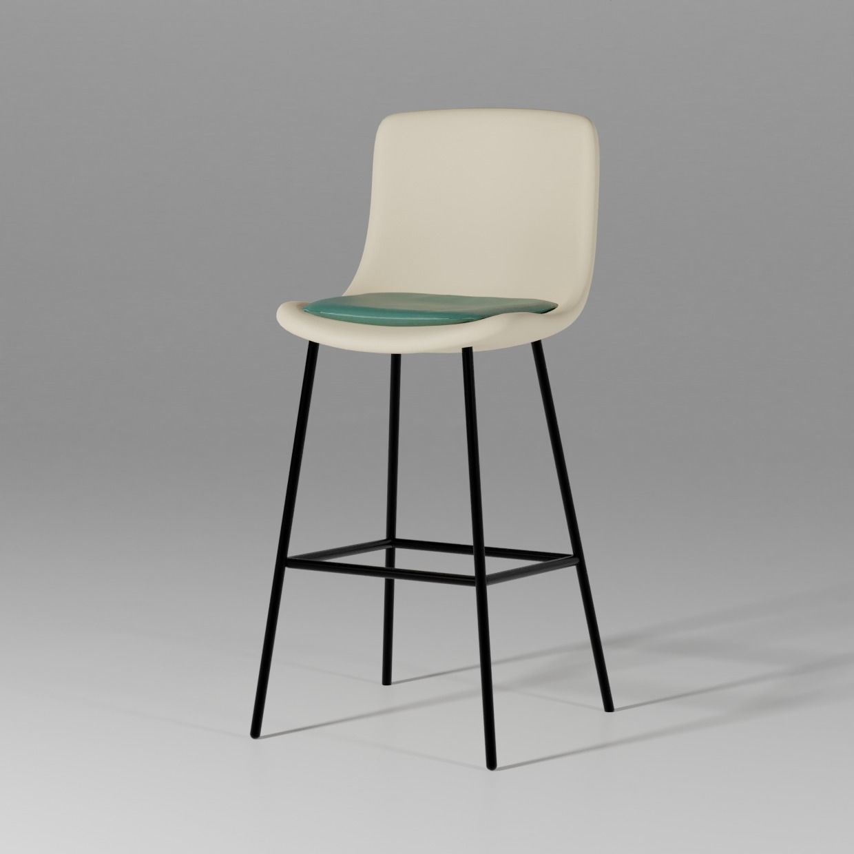 Pato 4 Leg Barstool - By Welling and Ludvik