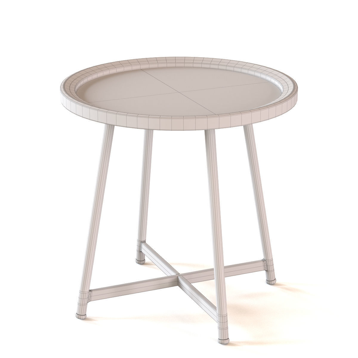 Lehome T300 Bedside Table 3D model_1