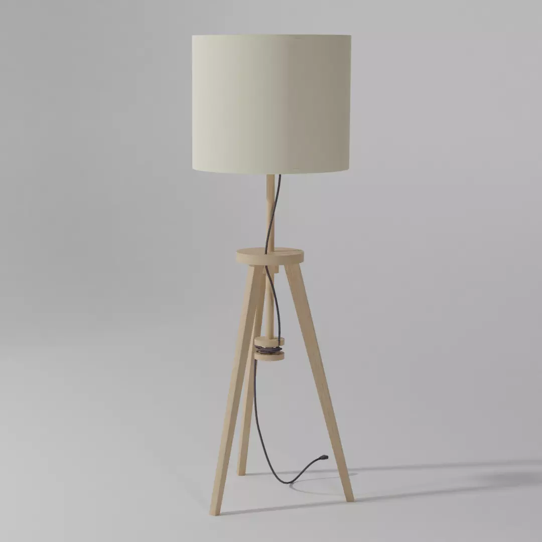 Lauters Floor Lamp 3D model_0
