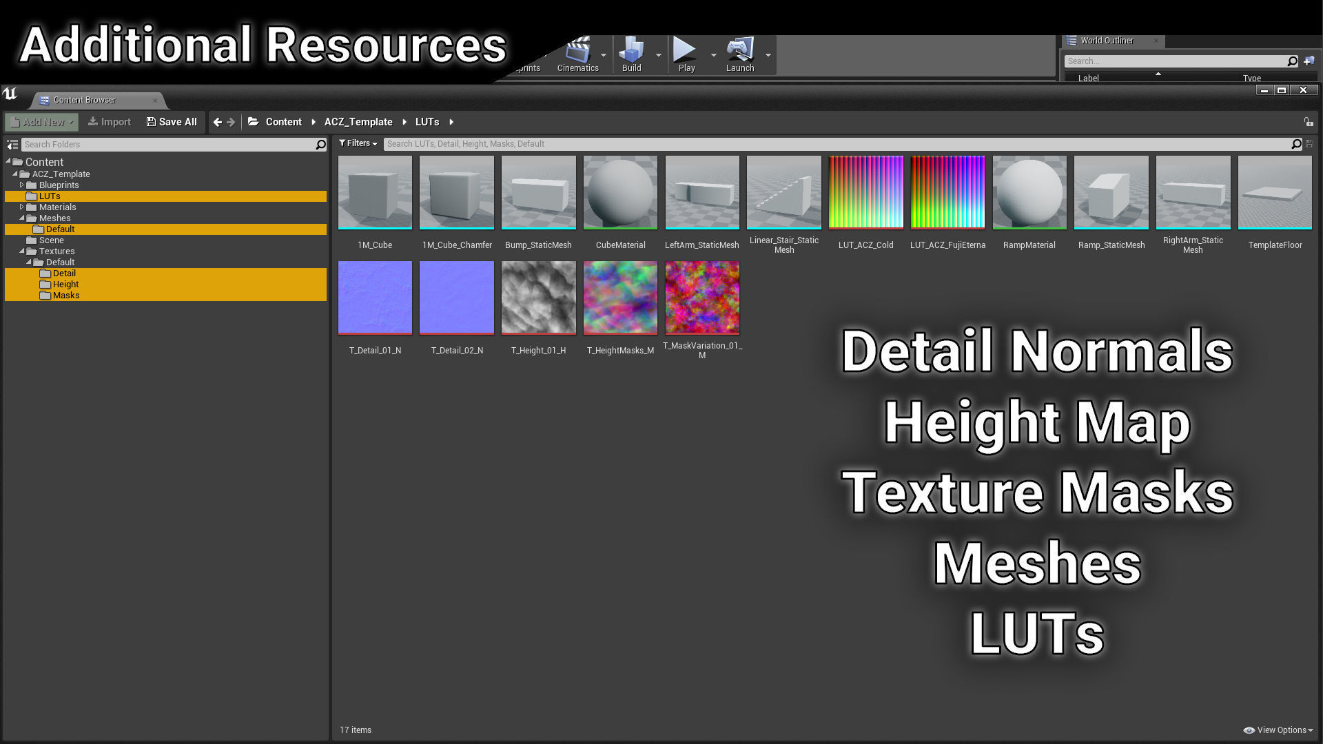 Unreal Engine 4 - Useful Master Materials Low-poly 3D model_8