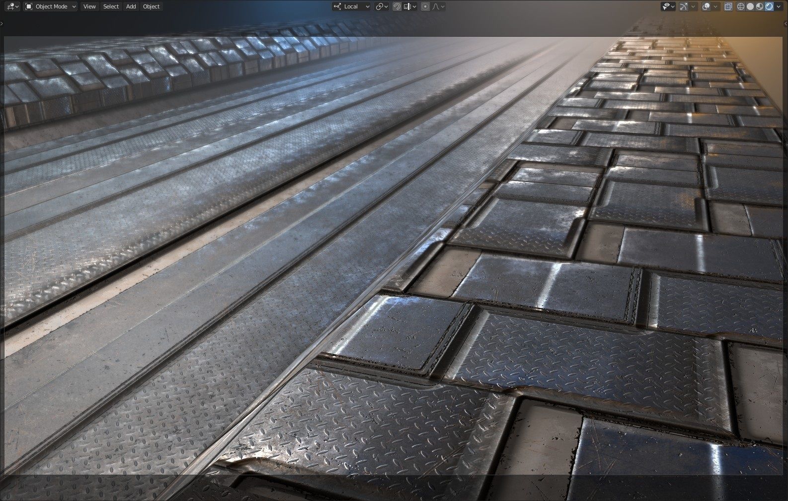 Cyberpunk  Floor - Seamless - sci fi Texture_15