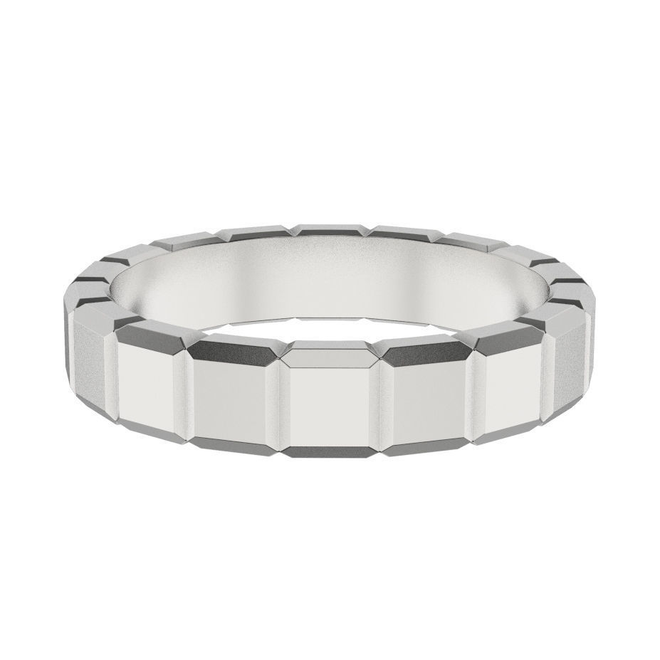 N063 Geometric man wide set 3D print model_5