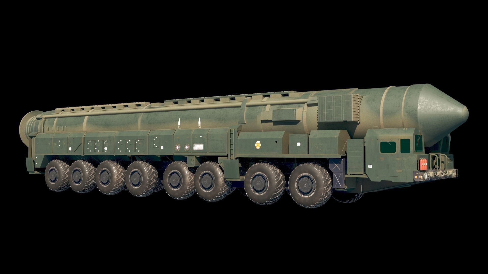 Rs24 Yars SS-29 Topol M SS-27 3D model_1
