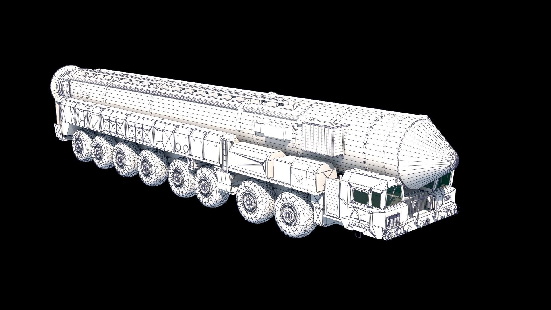Rs24 Yars SS-29 Topol M SS-27 3D model_22