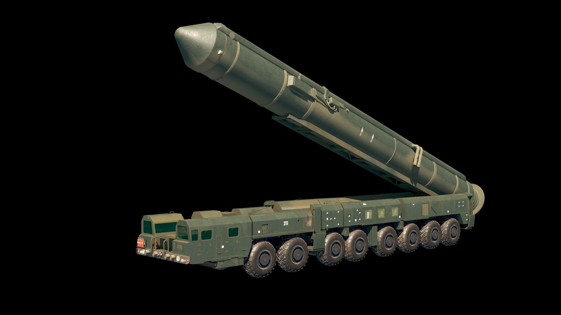 Rs24 Yars SS-29 Topol M SS-27 3D model_16