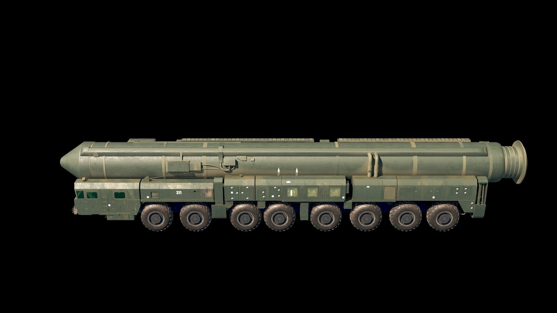 Rs24 Yars SS-29 Topol M SS-27 3D model_11