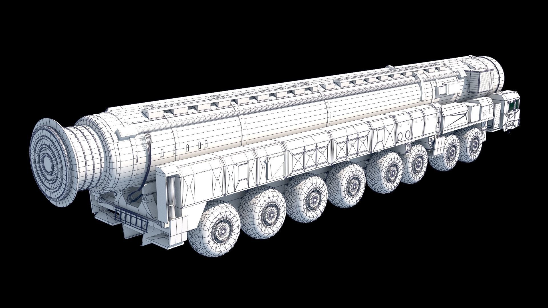 Rs24 Yars SS-29 Topol M SS-27 3D model_23