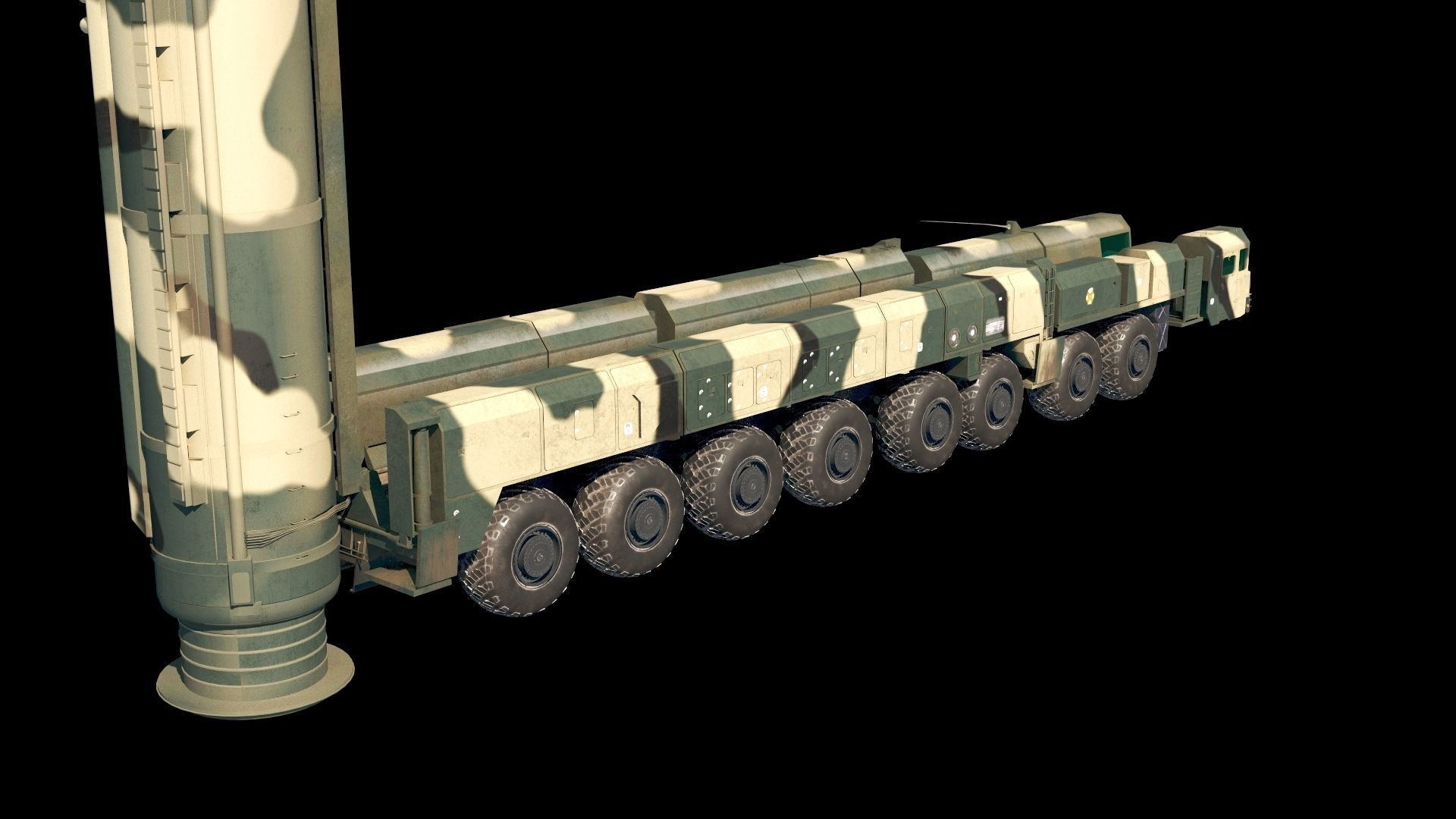 Rs24 Yars SS-29 Topol M SS-27 3D model_8