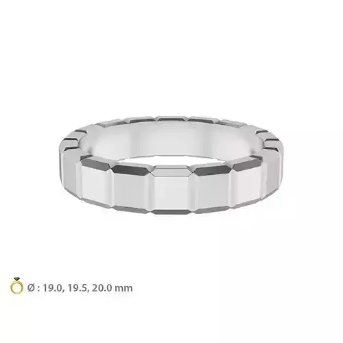 N064 Geometric man wide set