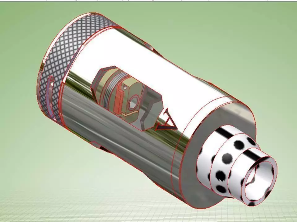 Vape Atomizer Free 3D print model_0