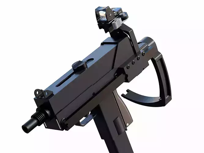 Ingram M10 MAC10 VMAC45 3D model