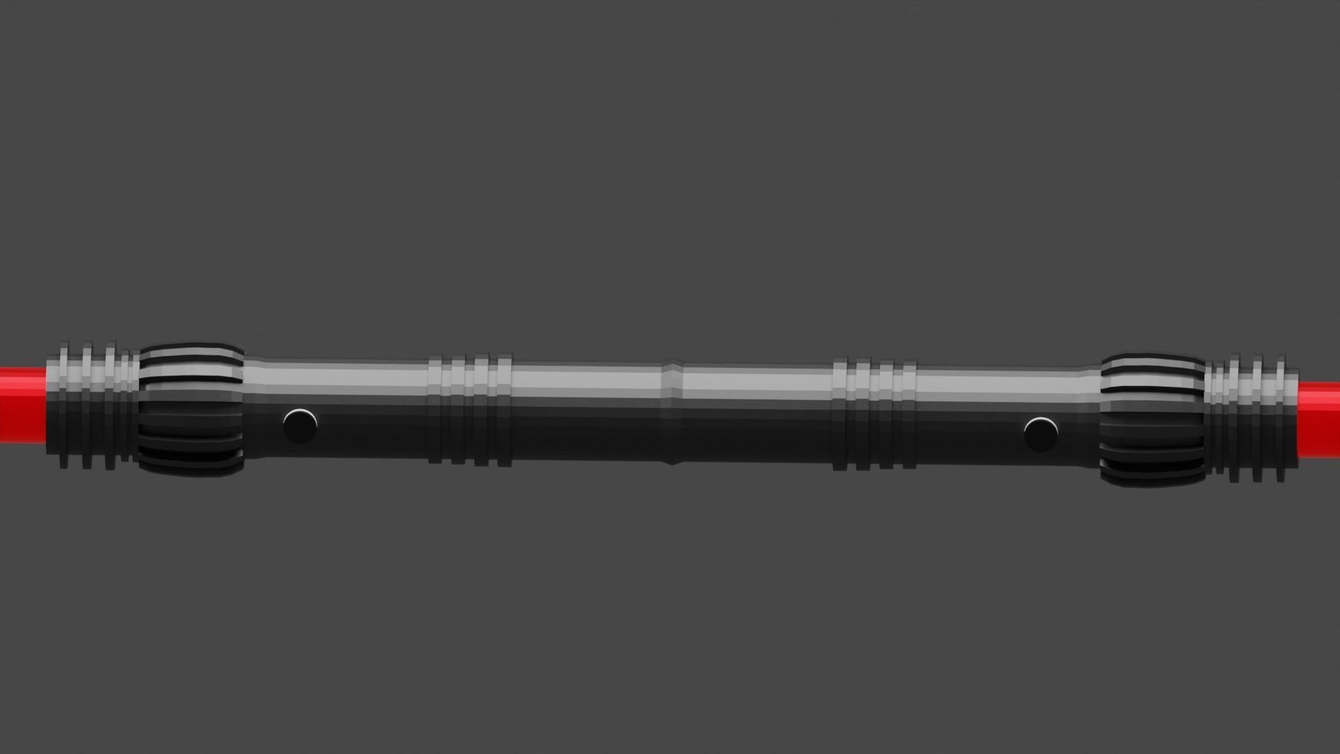 Dart Maul sword Low-poly 3D model_2