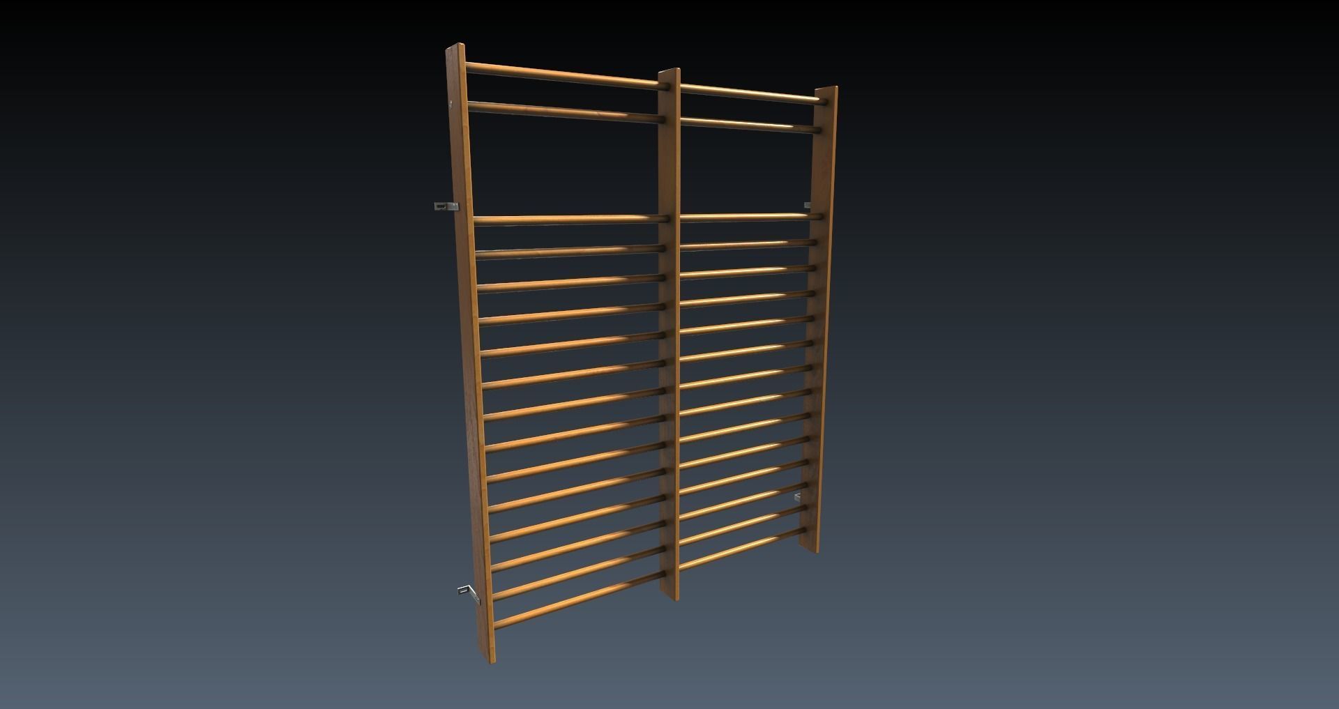 Low-Poly School Gym Pack Low-poly 3D model_54