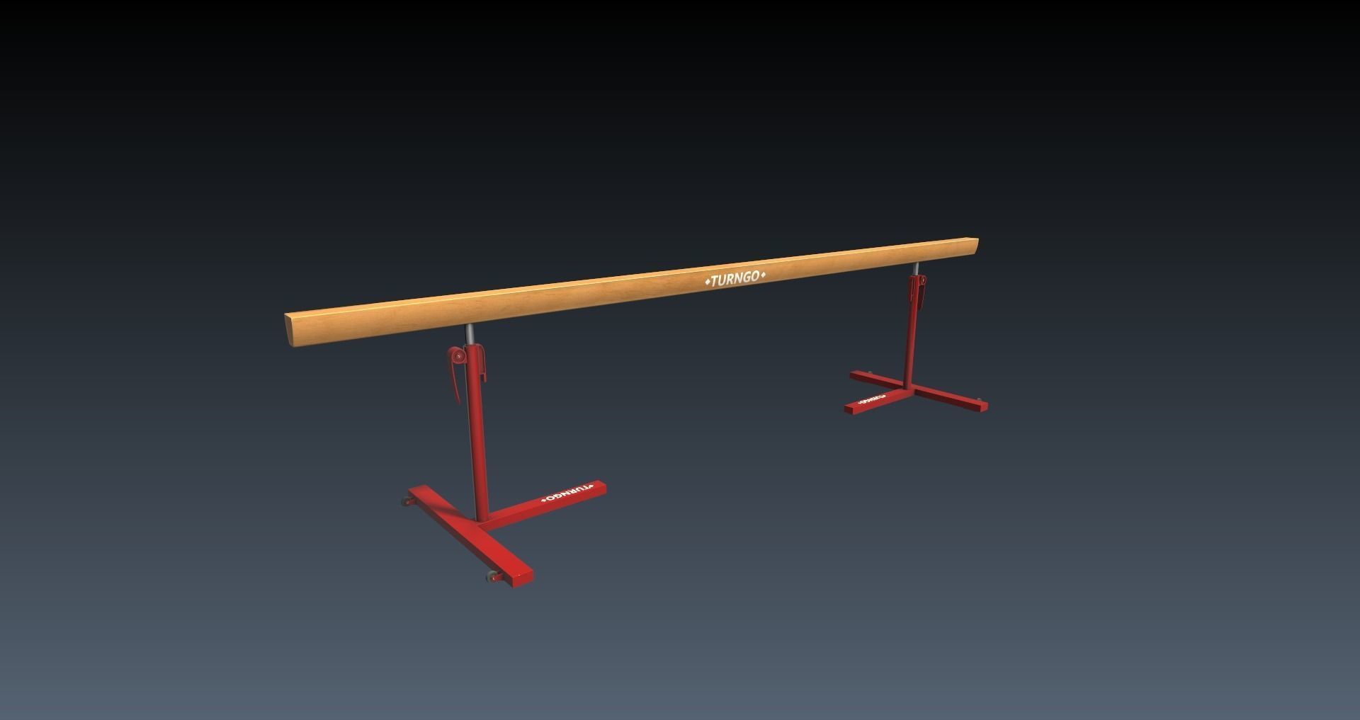 Low-Poly School Gym Pack Low-poly 3D model_2