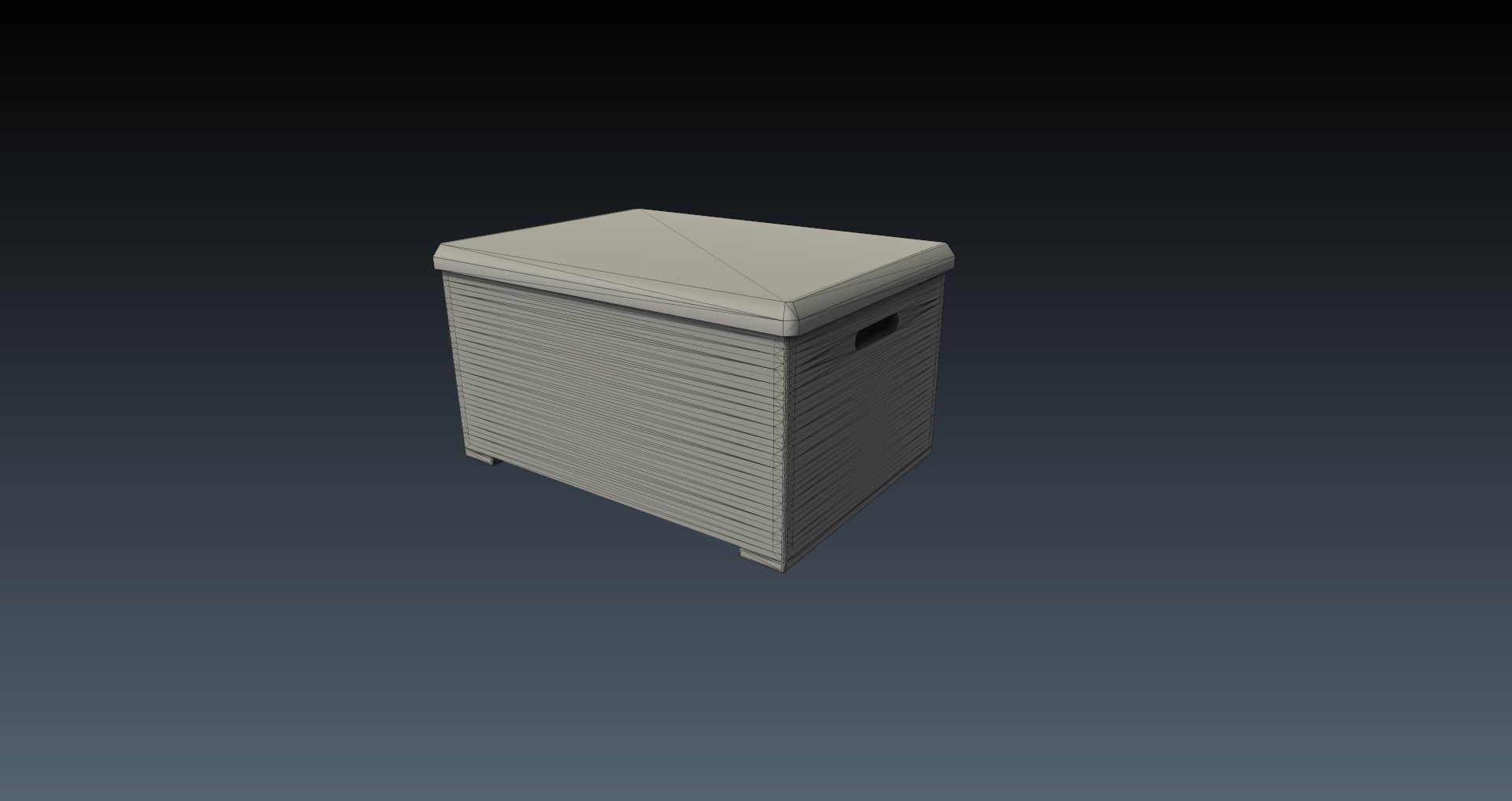 Low-Poly School Gym Pack Low-poly 3D model_42