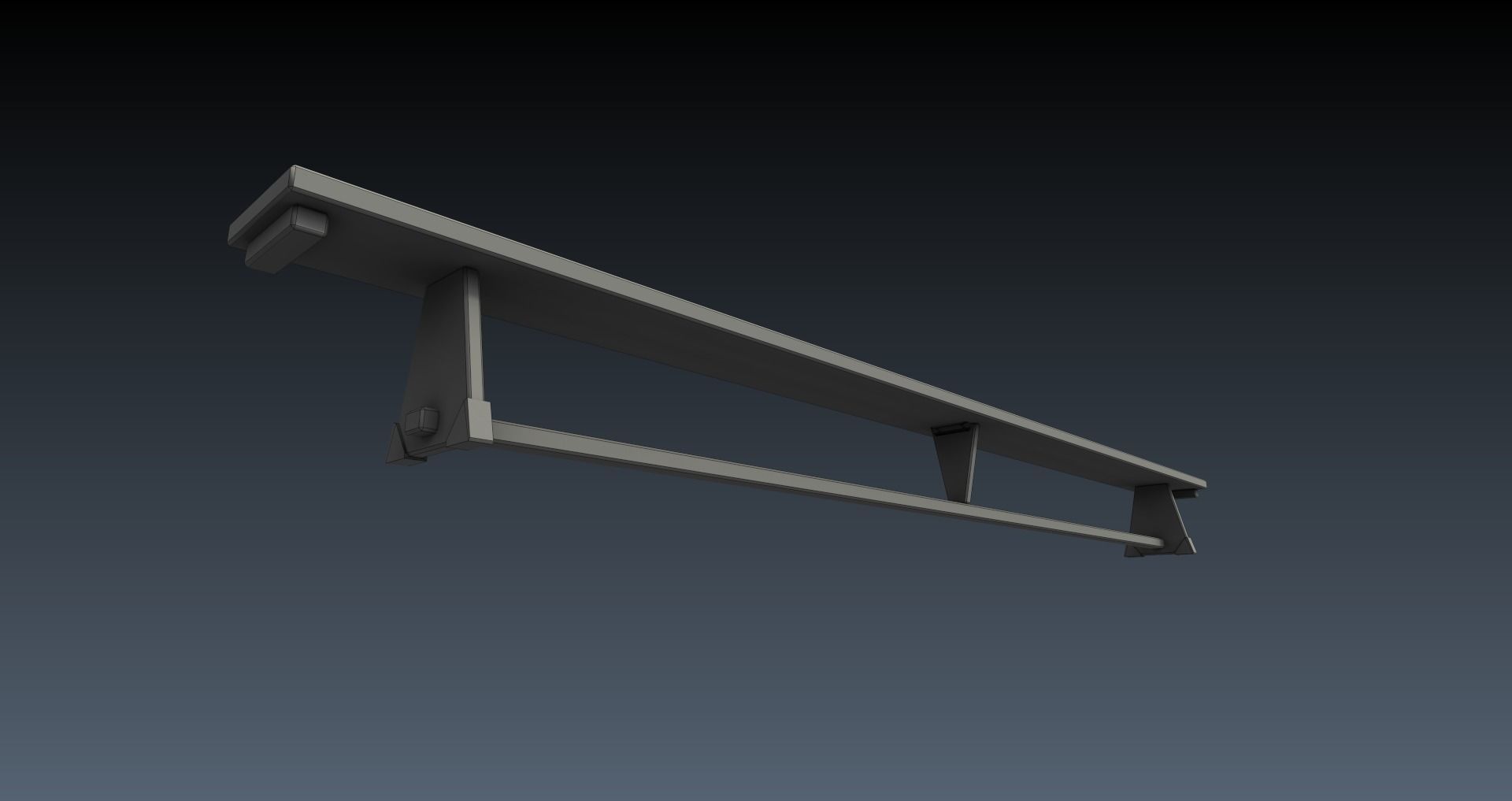 Low-Poly School Gym Pack Low-poly 3D model_11