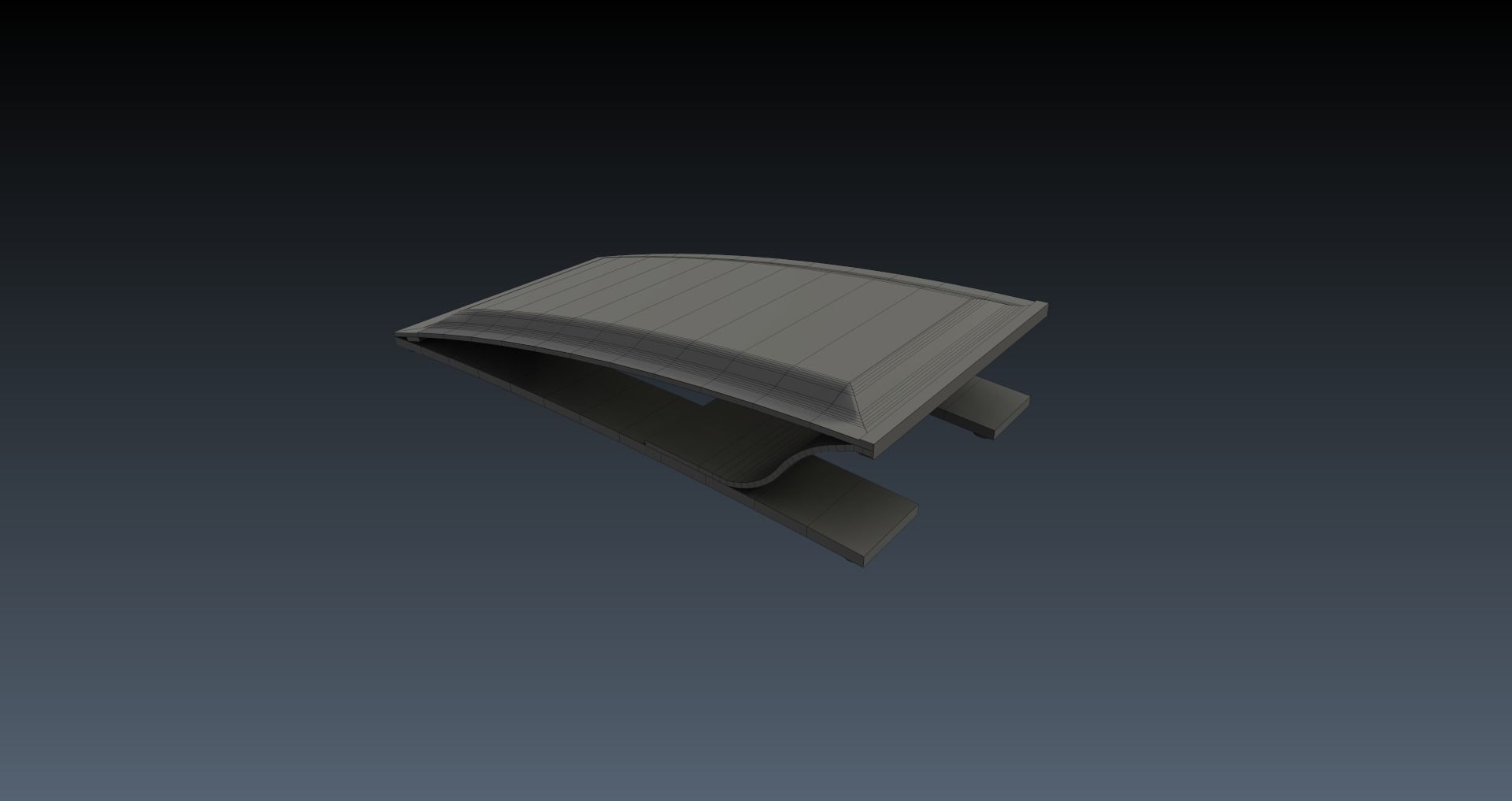 Low-Poly School Gym Pack Low-poly 3D model_48