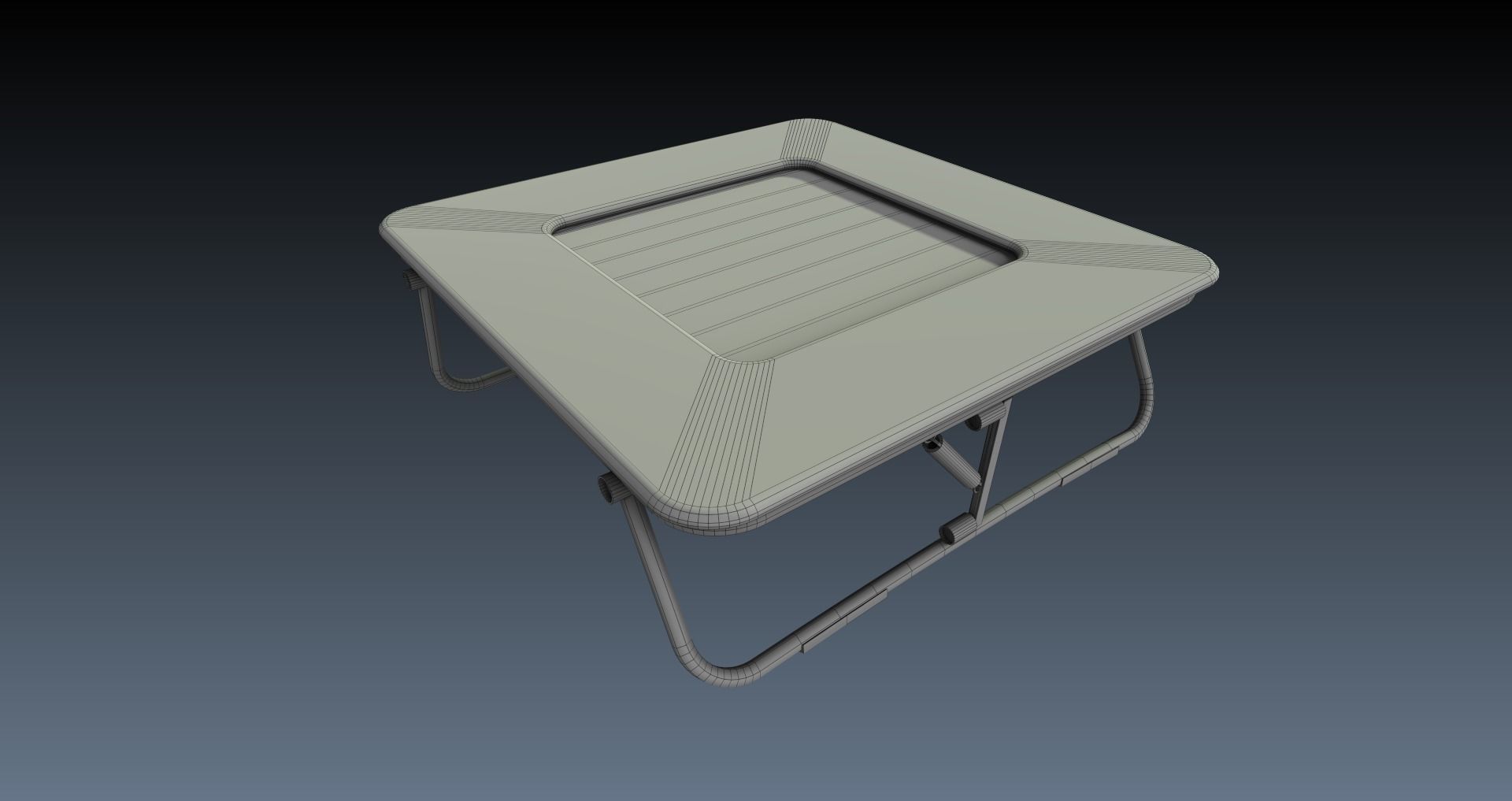 Low-Poly School Gym Pack Low-poly 3D model_38