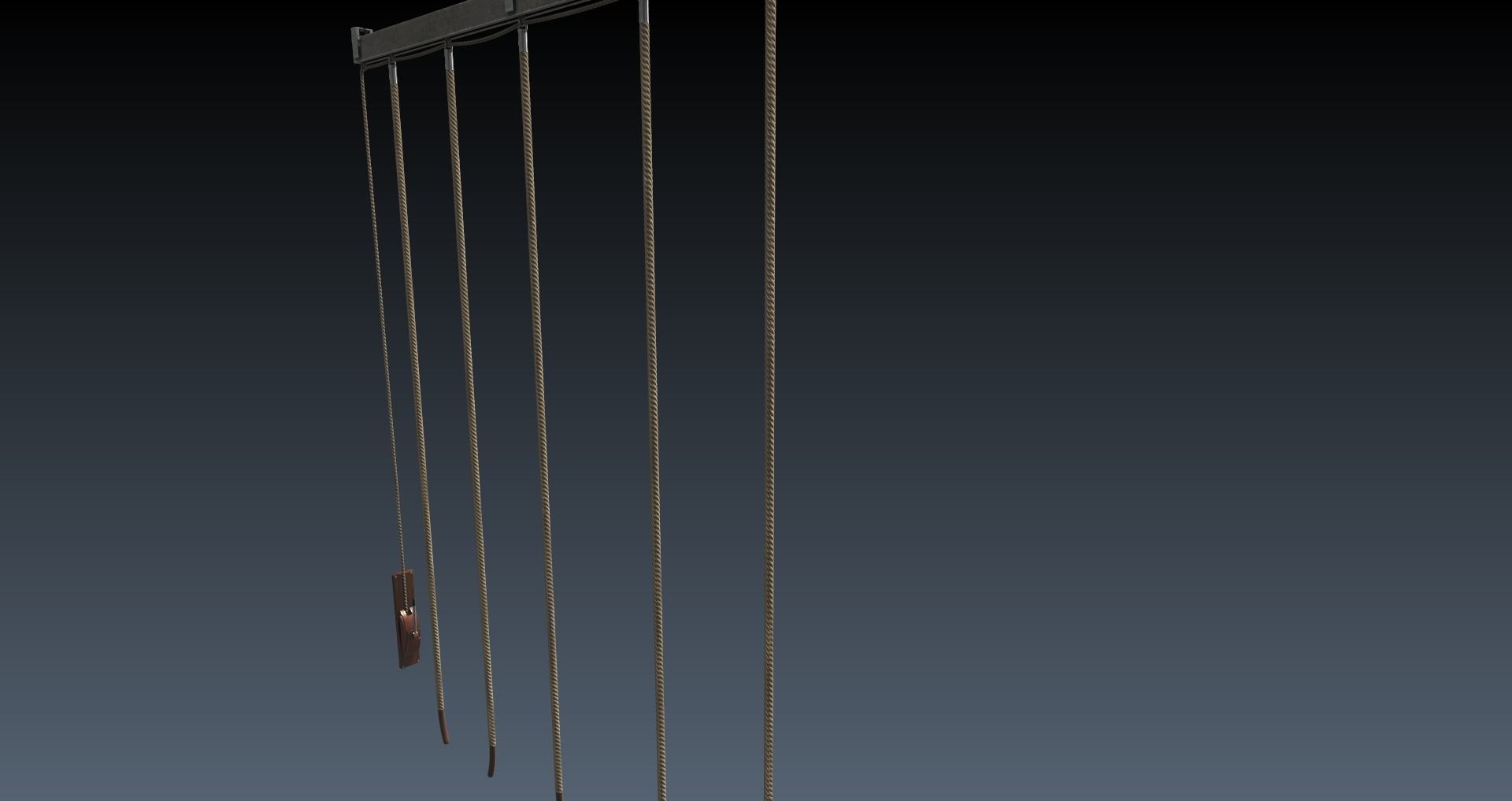 Low-Poly School Gym Pack Low-poly 3D model_15