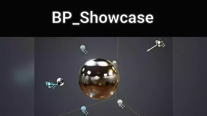 Unreal Engine 4 - Showcase Blueprint and Resources 3D model