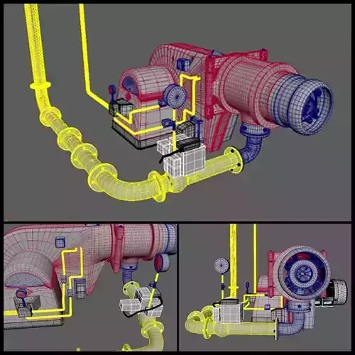WM Monarch Burner - High Poly - Animation Ready