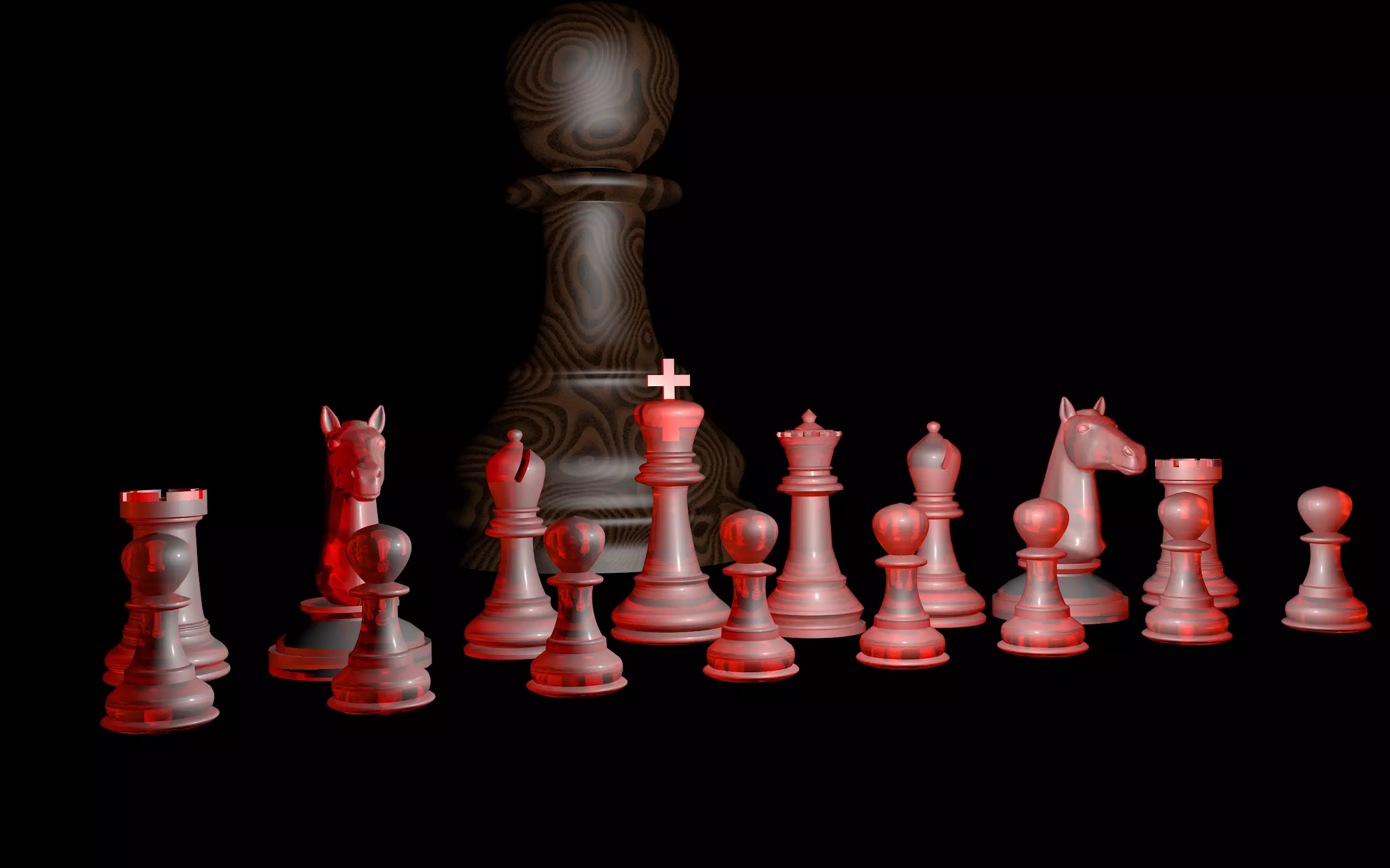 Chess figures Free 3D model