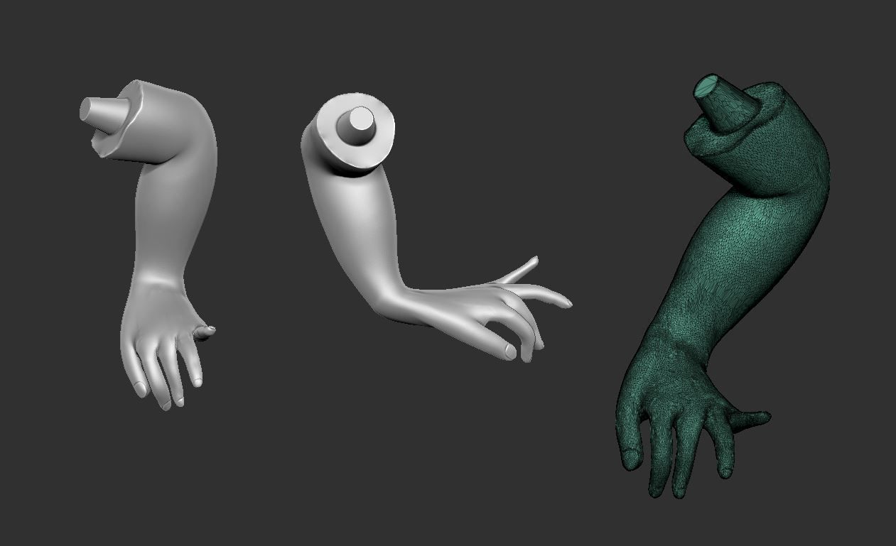 French Maid Pinup - FREE Free 3D print model_9