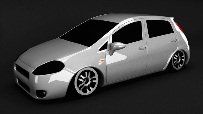 fiat punto air stl 3D print model