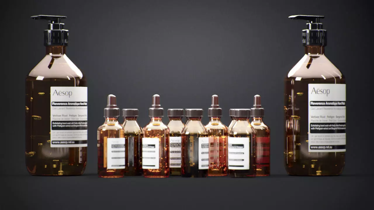 Set of decor  model s 3D model_0