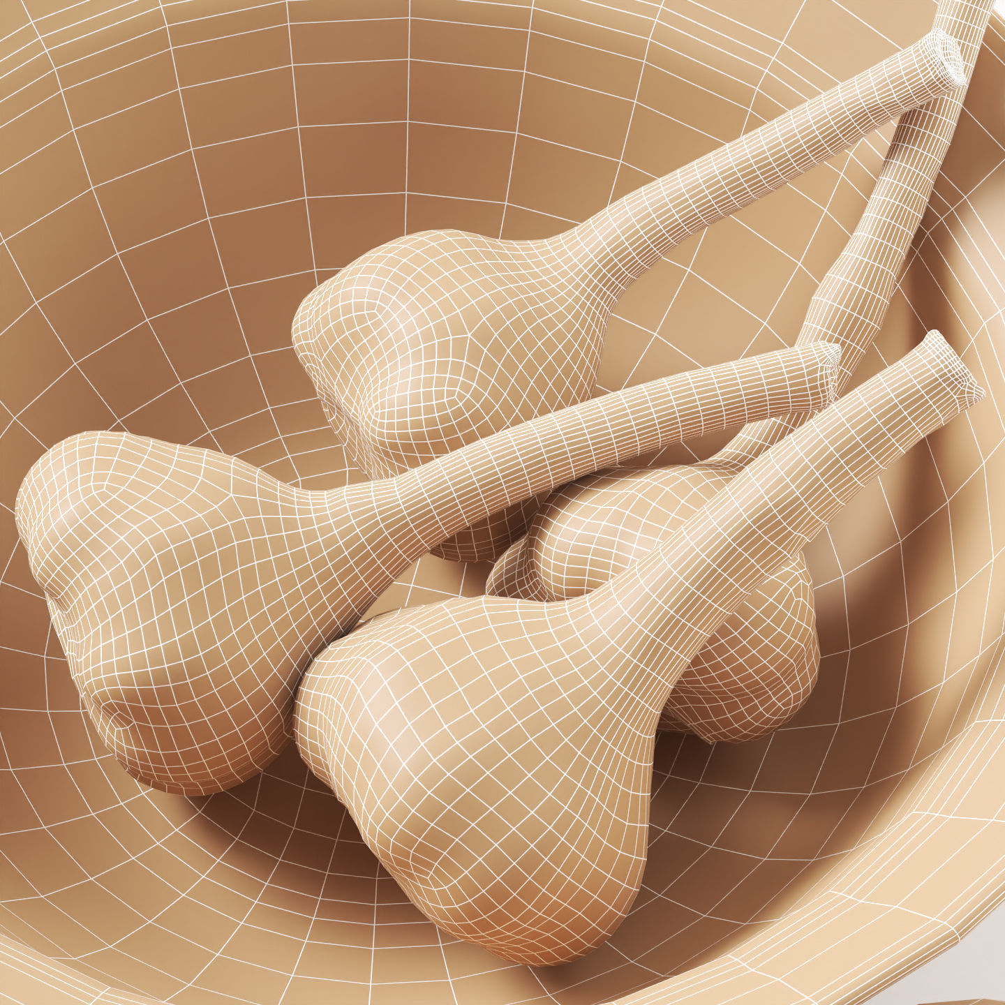 Rustic Decor for Kitchen 3D model_4