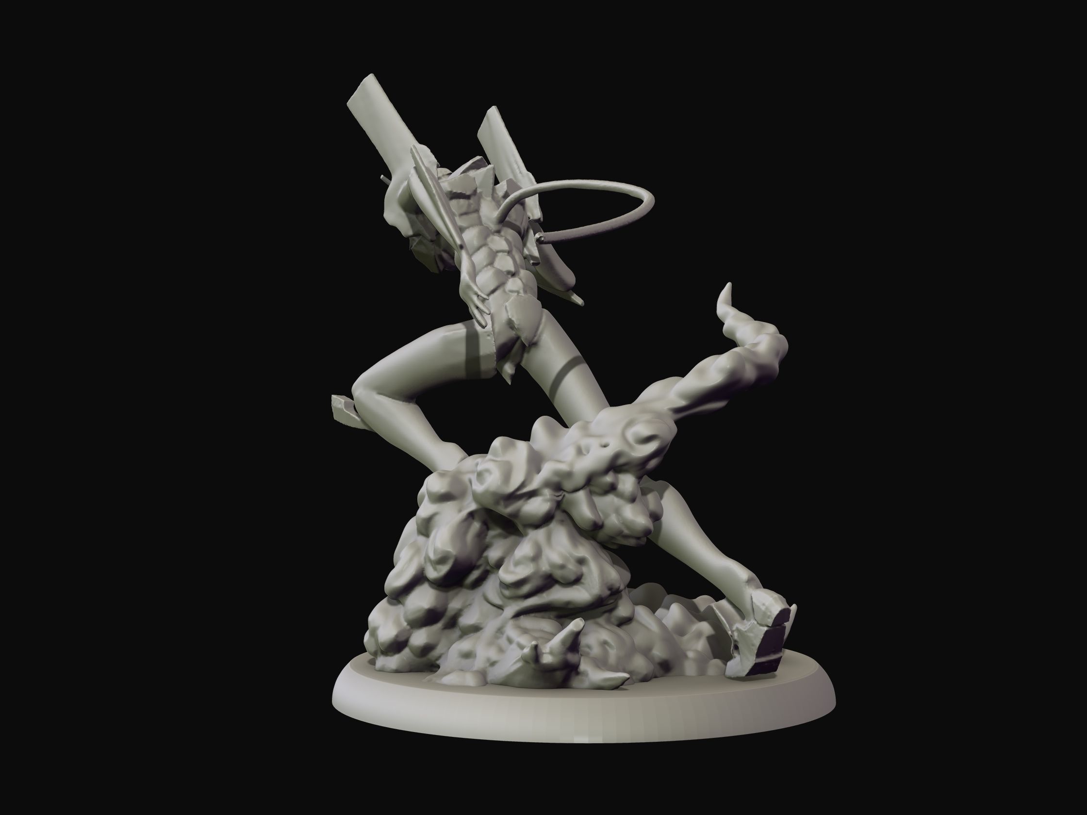 Eva unit 01 - Neon Genesis Evangelion - 3d print statue 3D print model_4