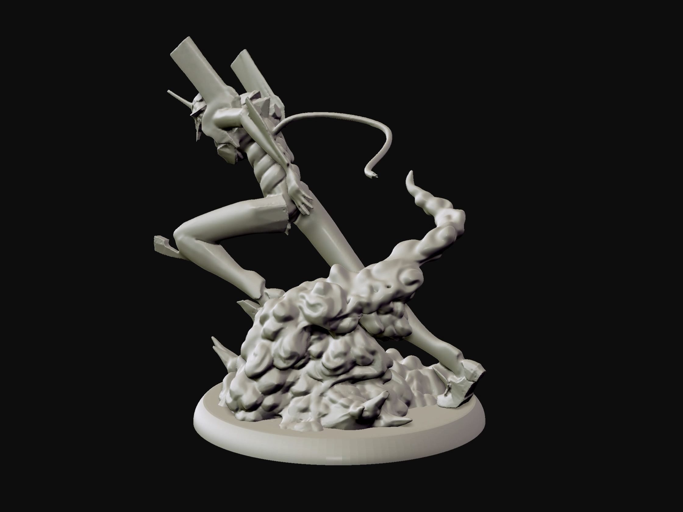Eva unit 01 - Neon Genesis Evangelion - 3d print statue 3D print model_24