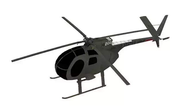 Hughes OH-6 Cayuse Aircraft