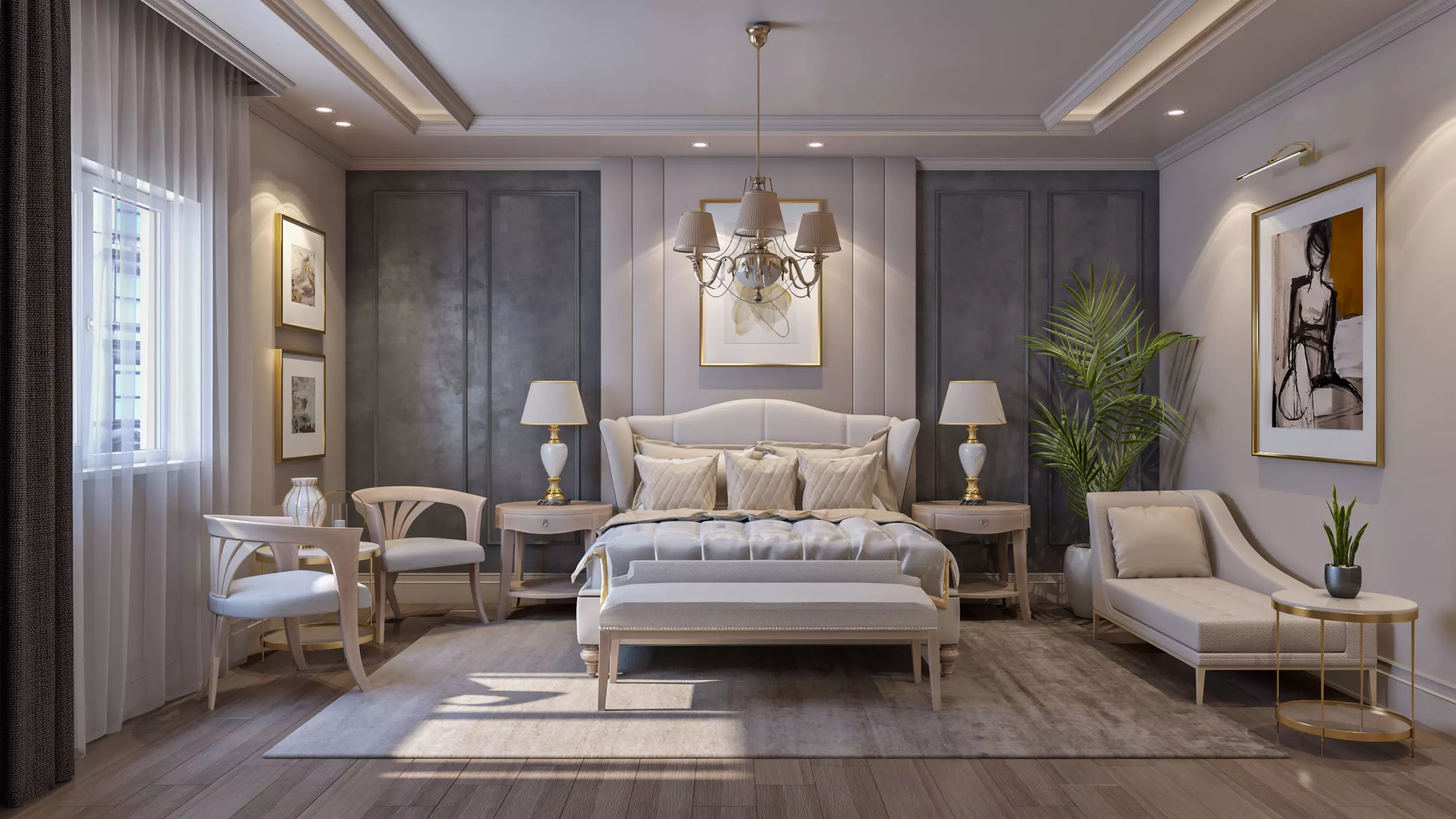 Master Bedroom 3D model_0