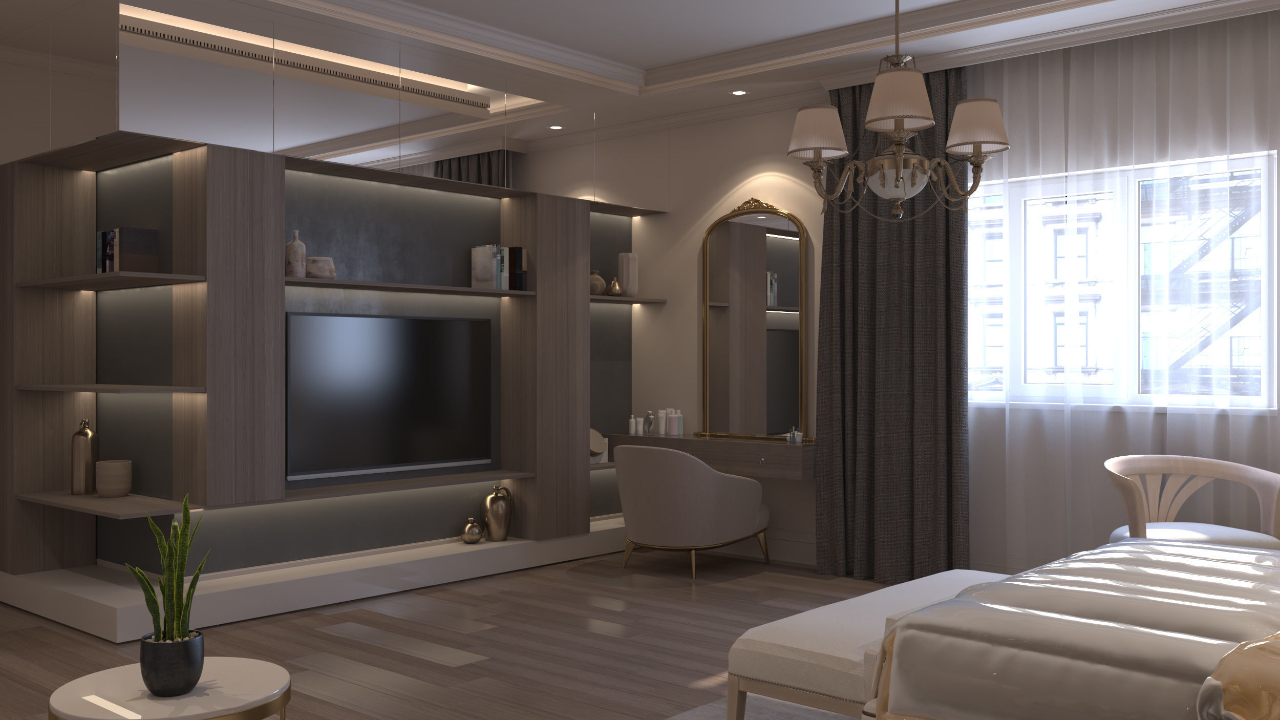 Master Bedroom 3D model_1