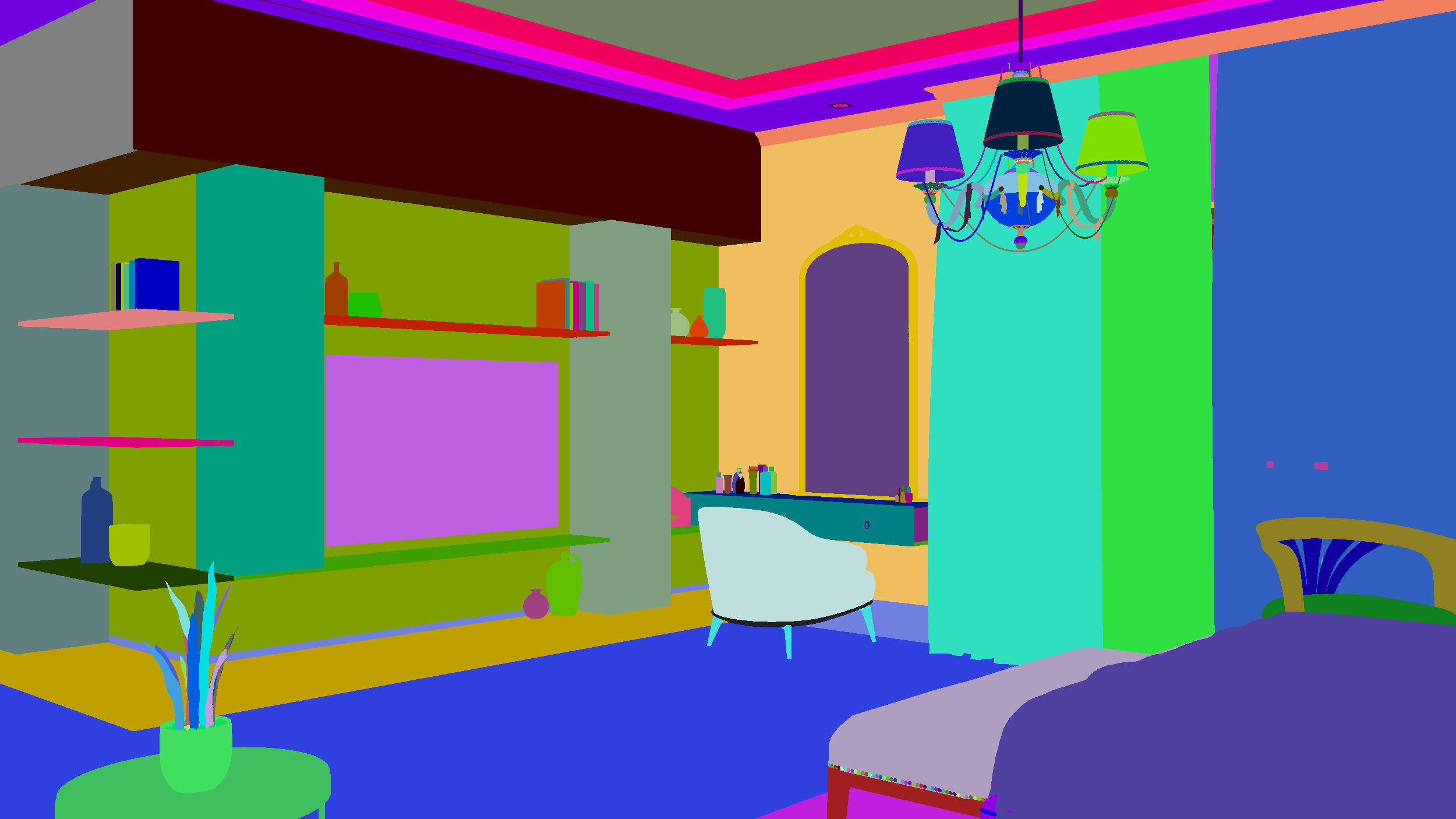 Master Bedroom 3D model_6