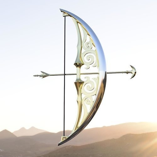 Zelda Bow of light 3D print model