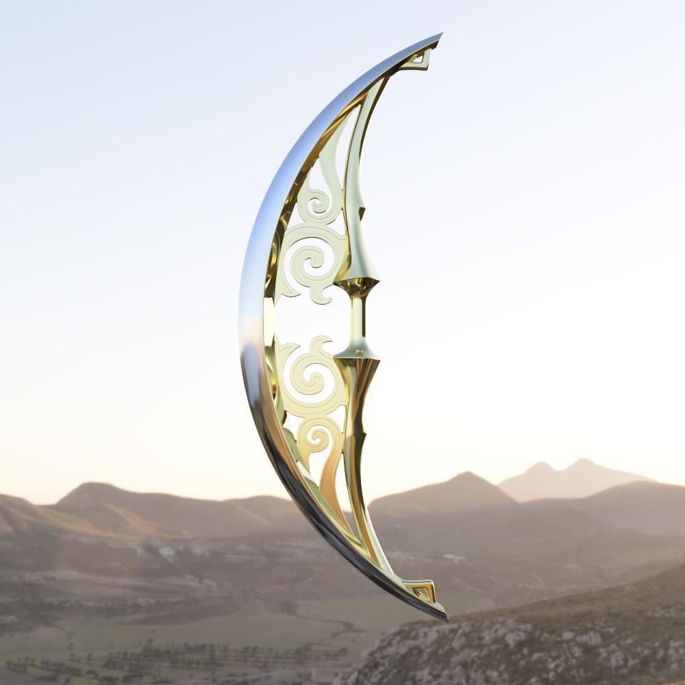 Zelda Bow of light 3D print model_2